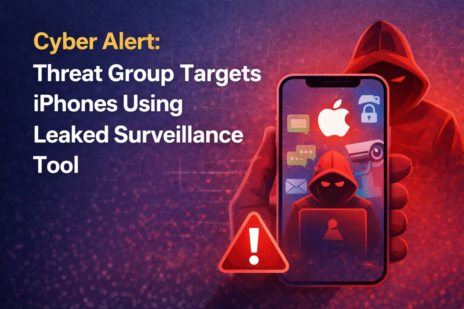 Cyber Alert: Threat Group Targets iPhones Using Leaked Surveillance Tool